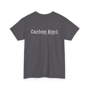 Crew Tee Carbon Kopi Gang Unisex Heavy Cotton Shirt
